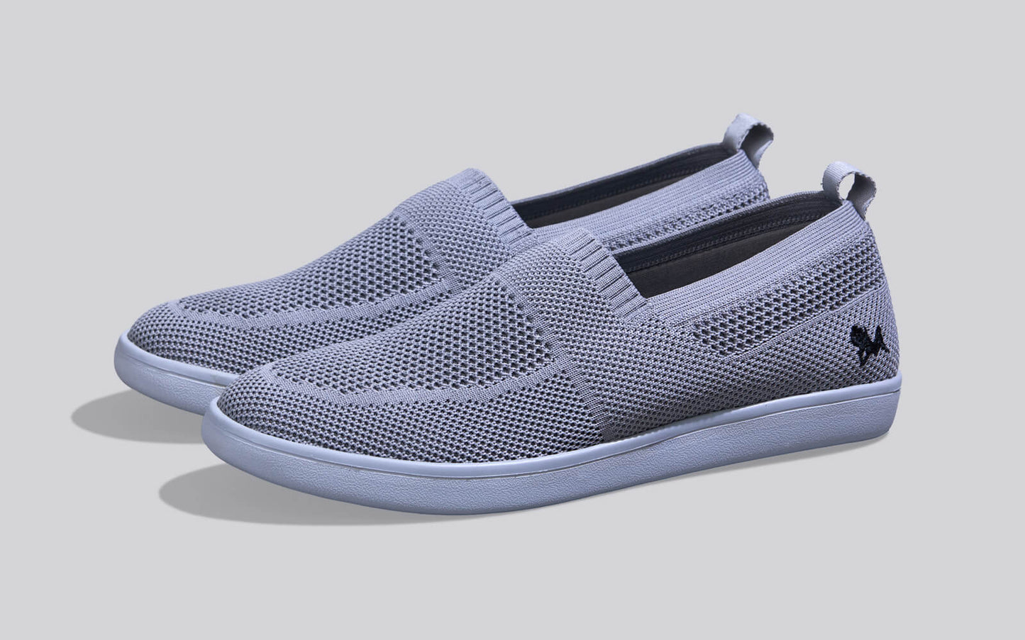 Casual Ease Slip Ons : Grey by My Store