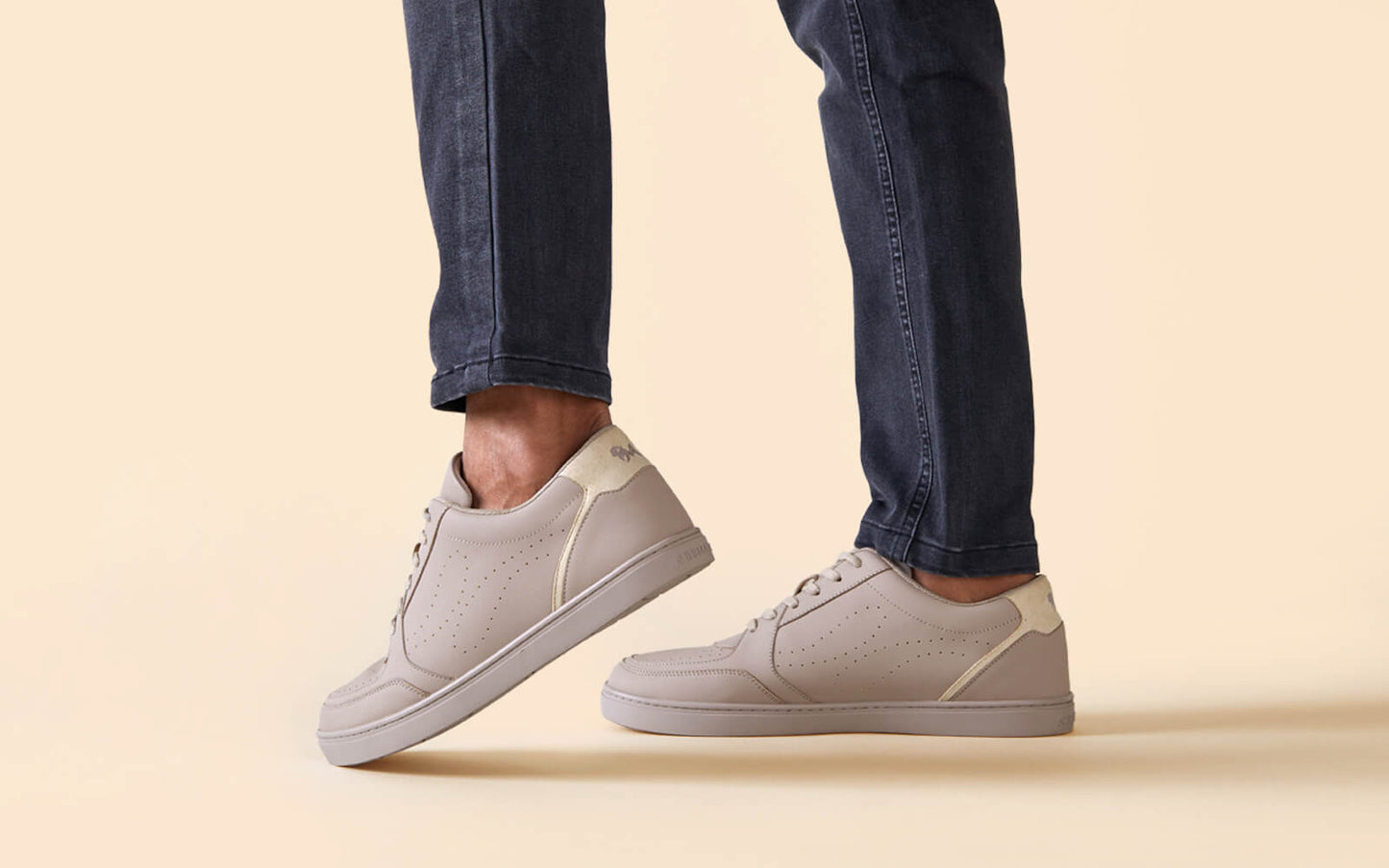 Casual Pop Sneakers : Taupe by My Store