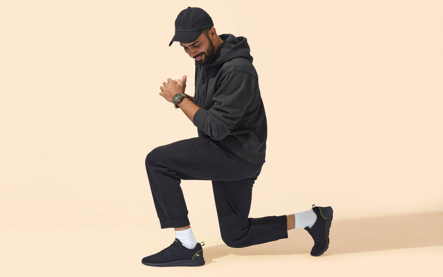 Comfort Stroll Sneakers : Black by My Store