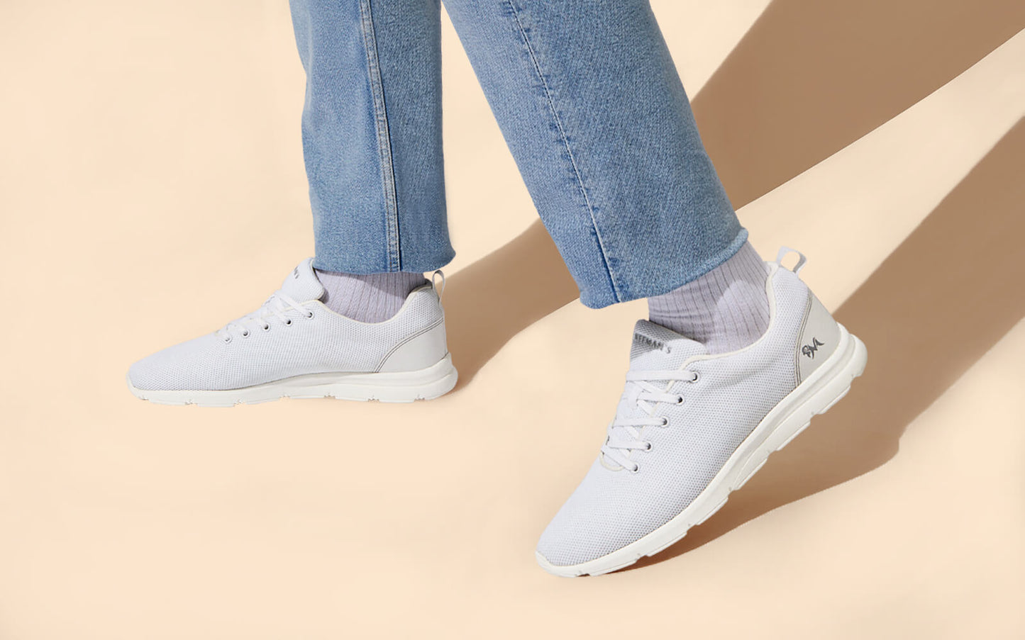 Comfort Stroll Sneakers : White by My Store