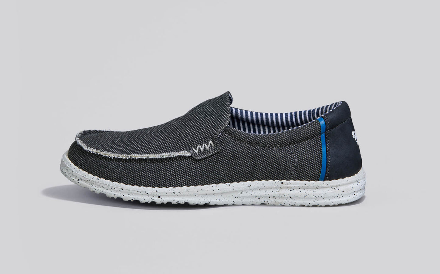 The Wanderers Slip Ons : Black by My Store