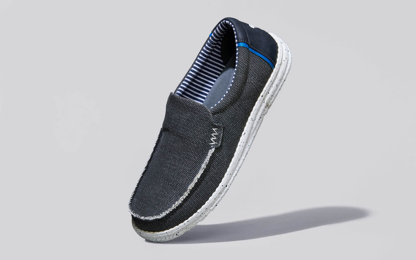 The Wanderers Slip Ons : Black by My Store