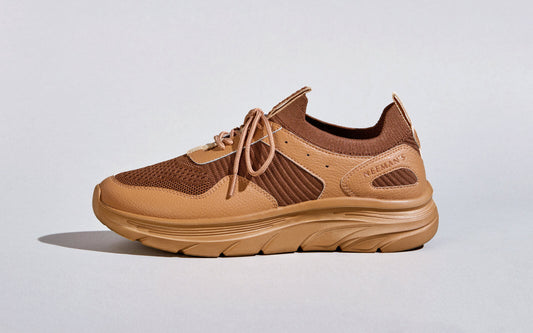 High Wave Sneakers : Tan by My Store