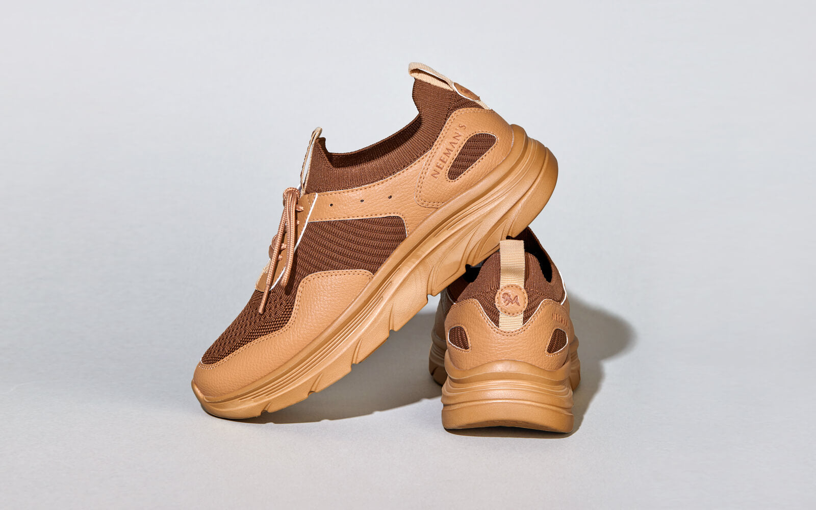 High Wave Sneakers : Tan by My Store