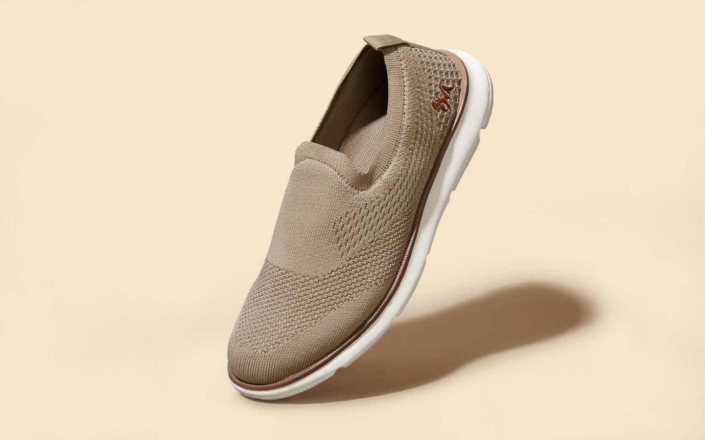 Dress Slip Ons : Beige by My Store