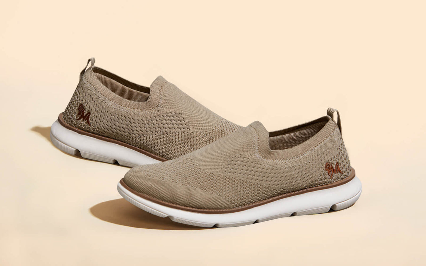 Dress Slip Ons : Beige by My Store