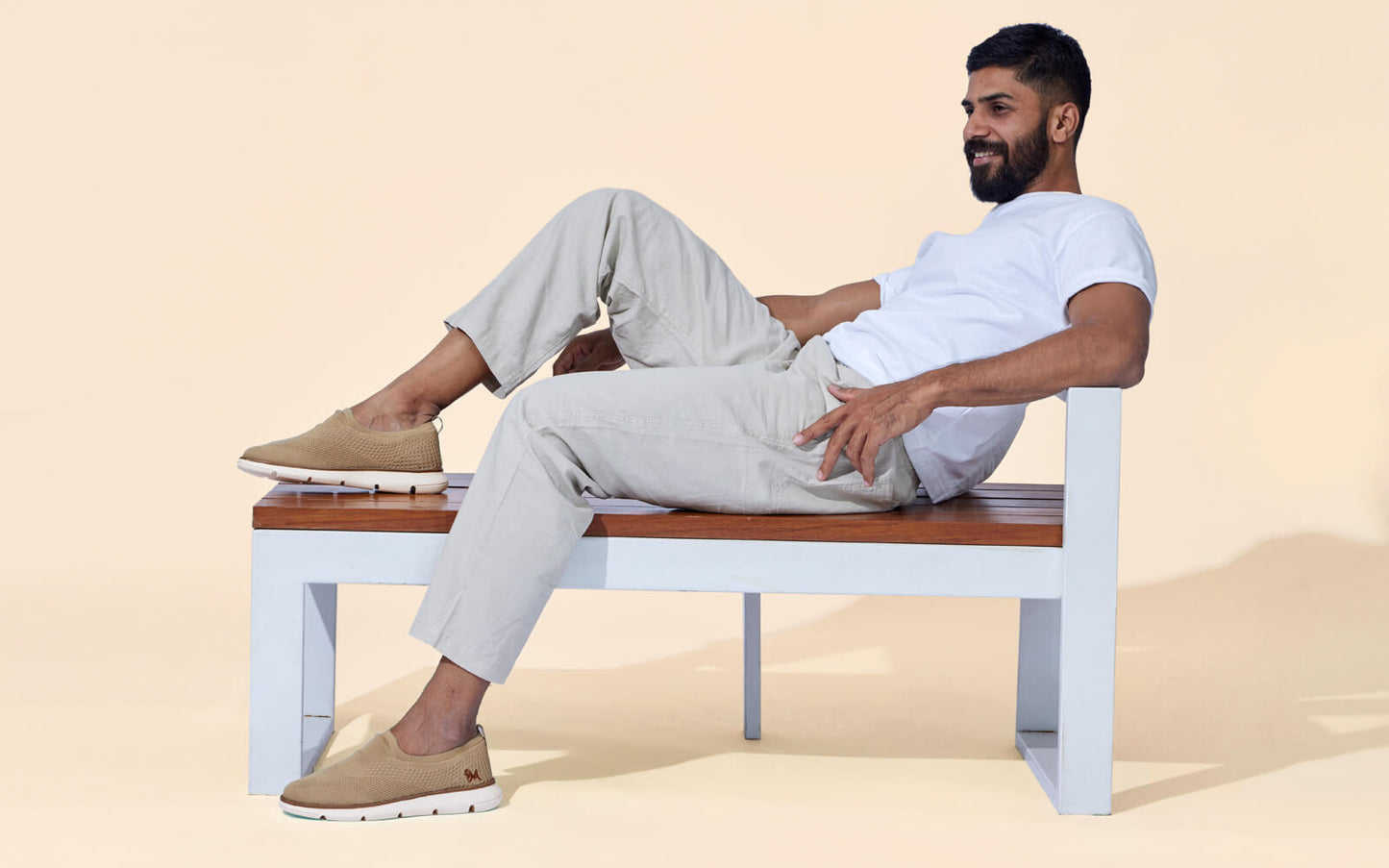 Dress Slip Ons : Beige by My Store