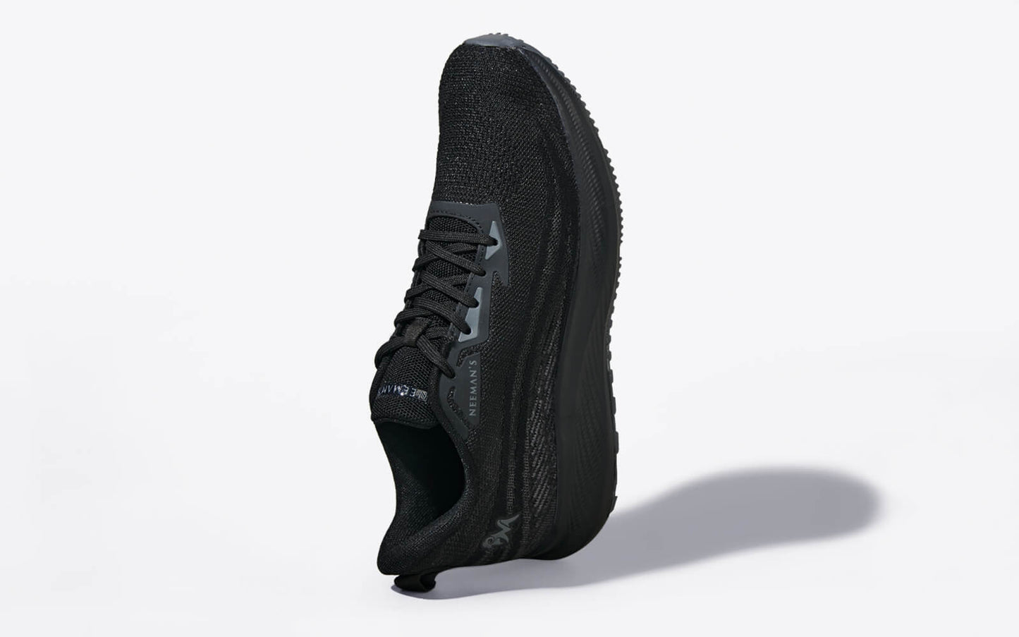 Dashing Walkers – Black | Stylish & Comfortable Black Walking Shoes for Daily Wear