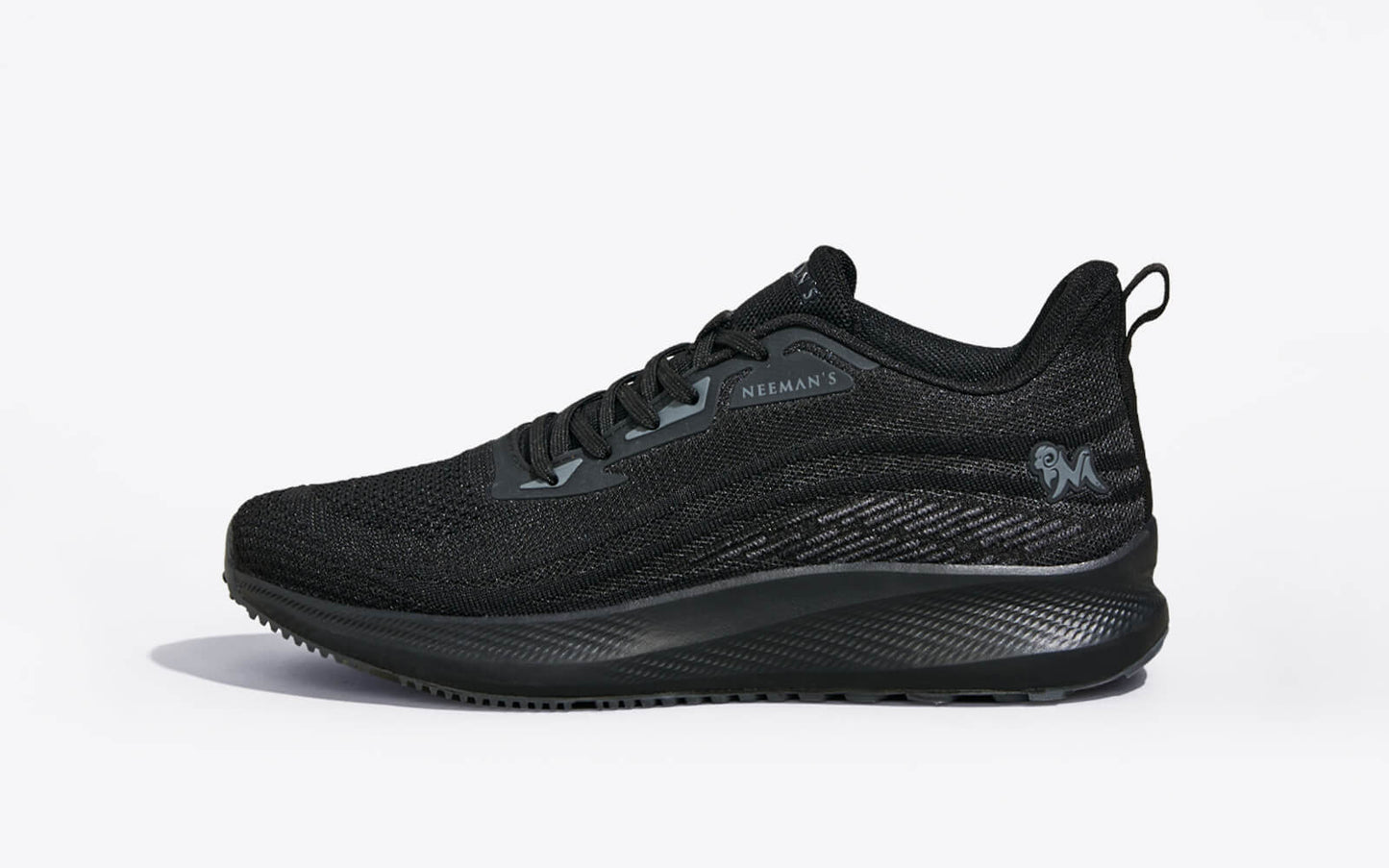 Dashing Walkers – Black | Stylish & Comfortable Black Walking Shoes for Daily Wear