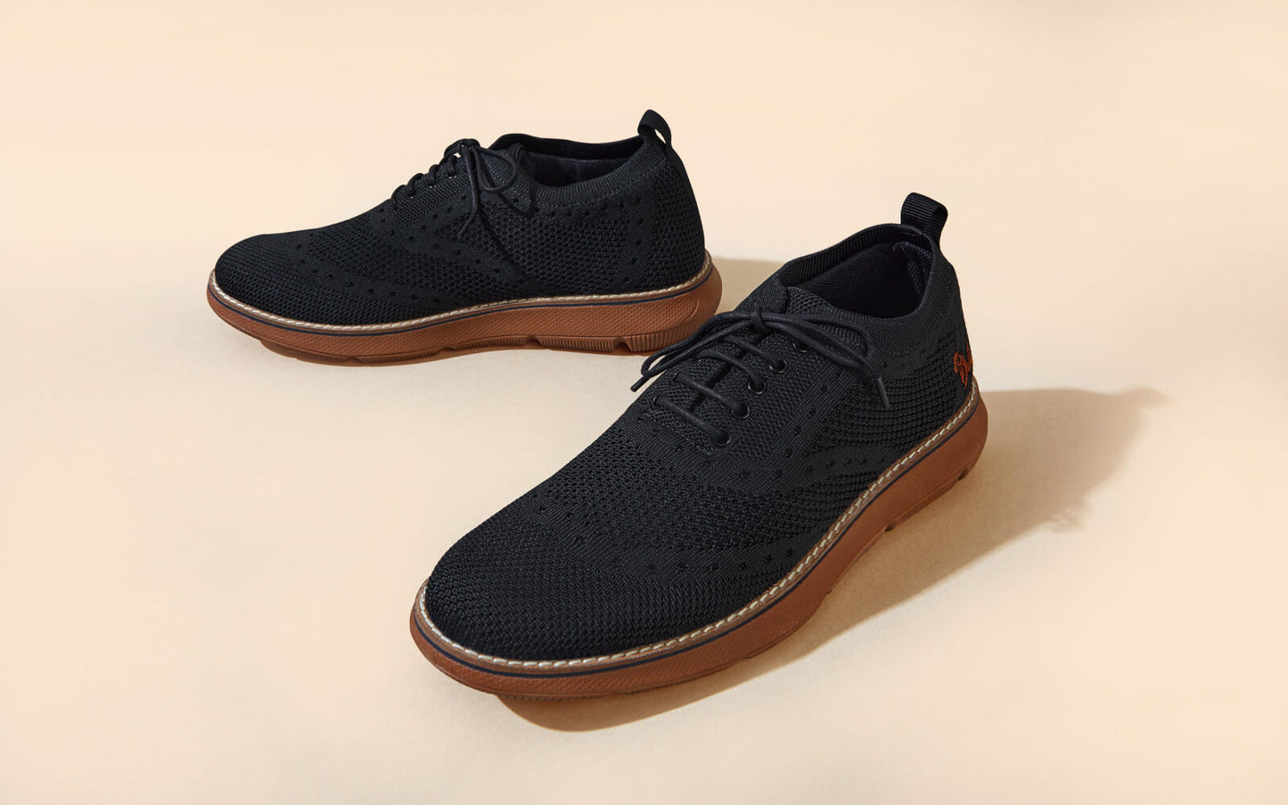 Dress Sneakers : Black Tan by My Store