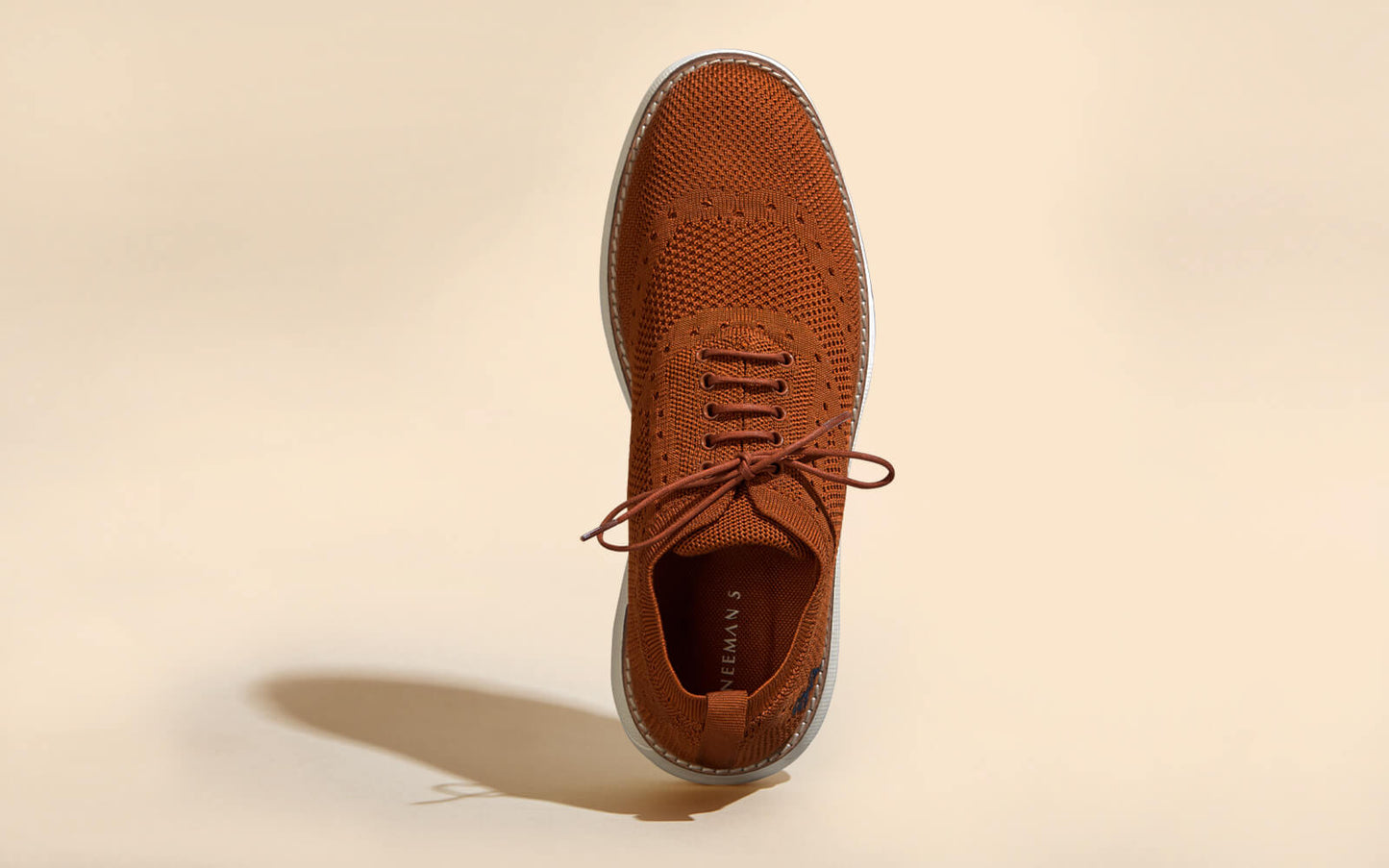 Dress Sneakers : Brown Ivory by My Store