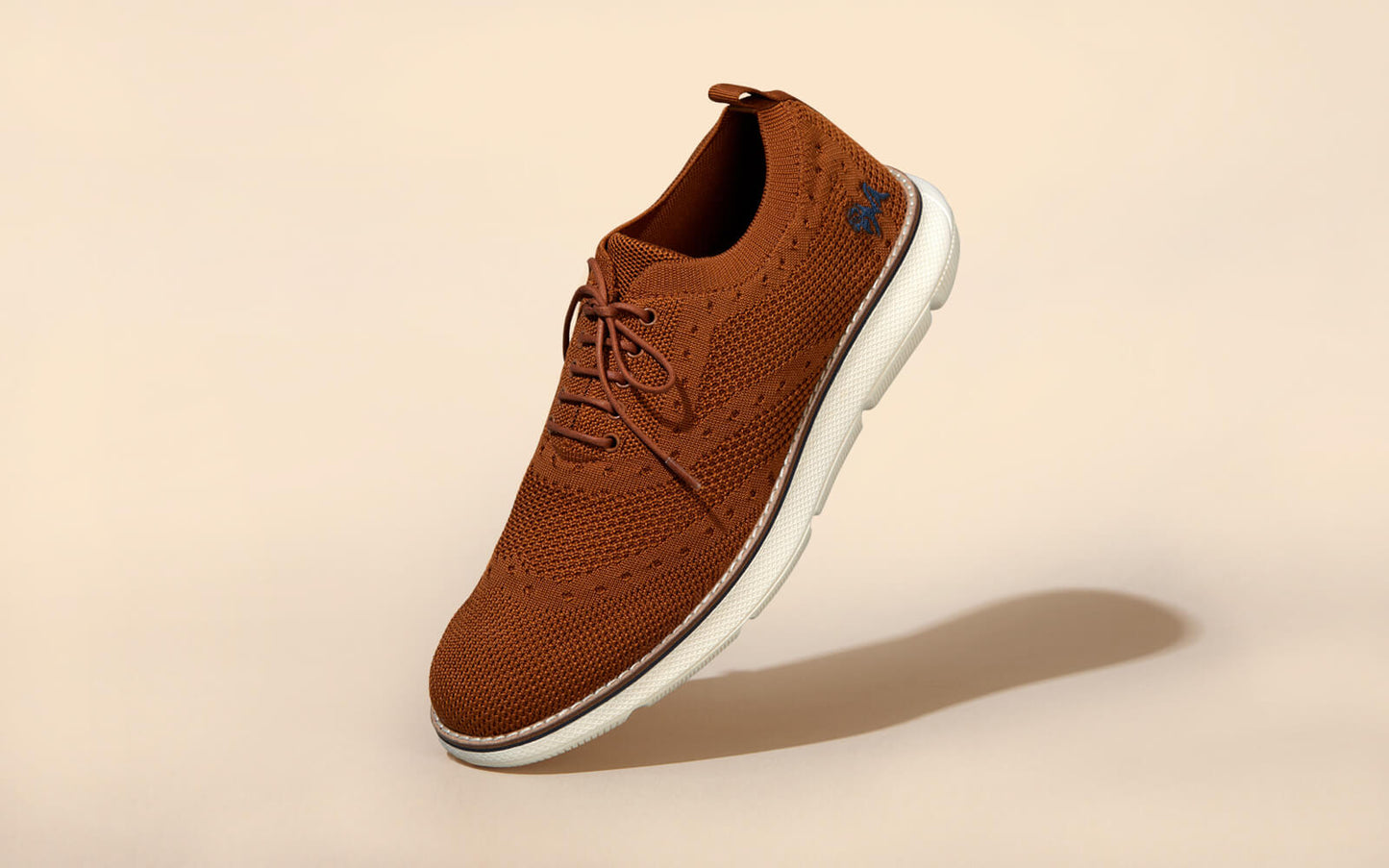 Dress Sneakers : Brown Ivory by My Store