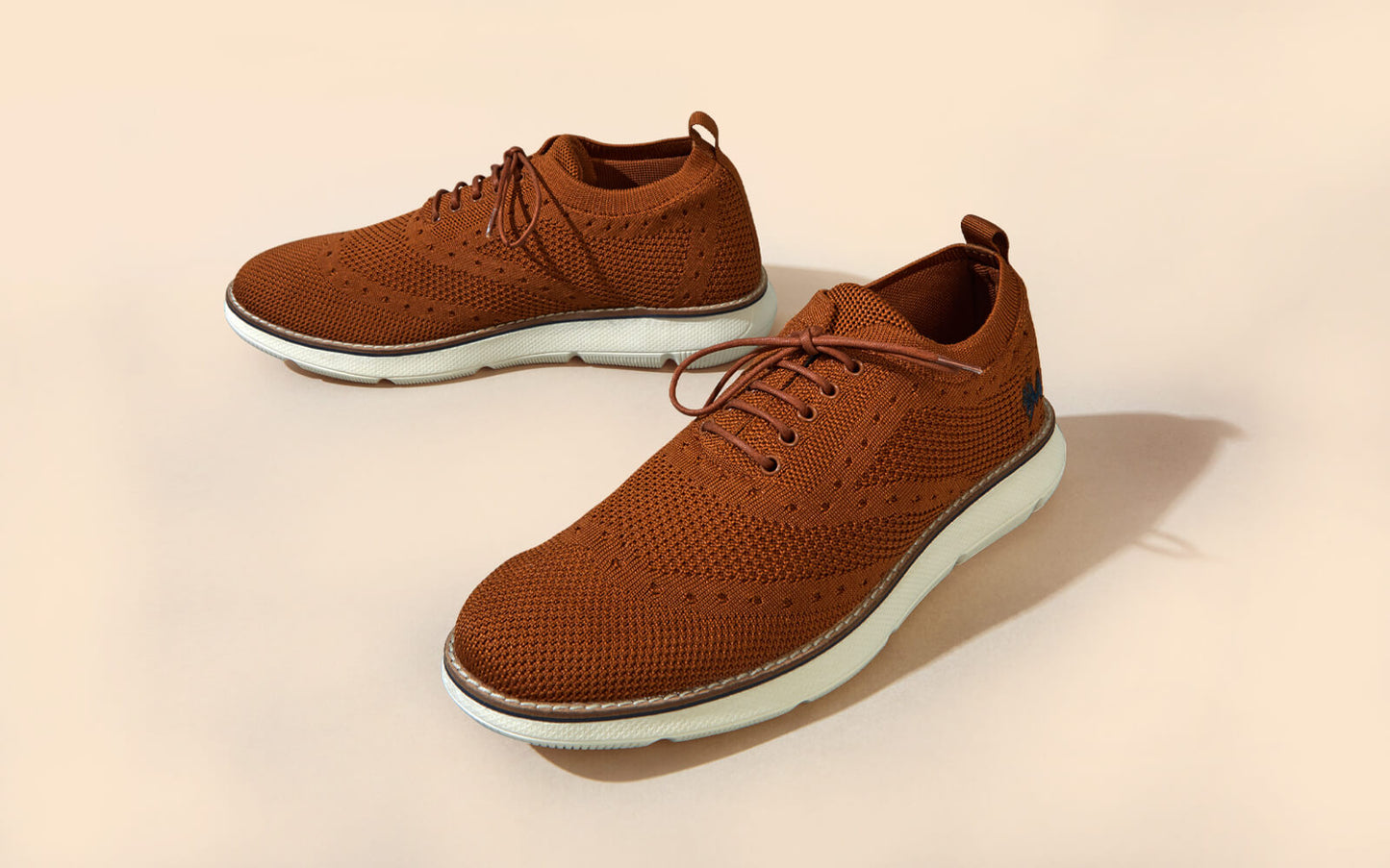 Dress Sneakers : Brown Ivory by My Store