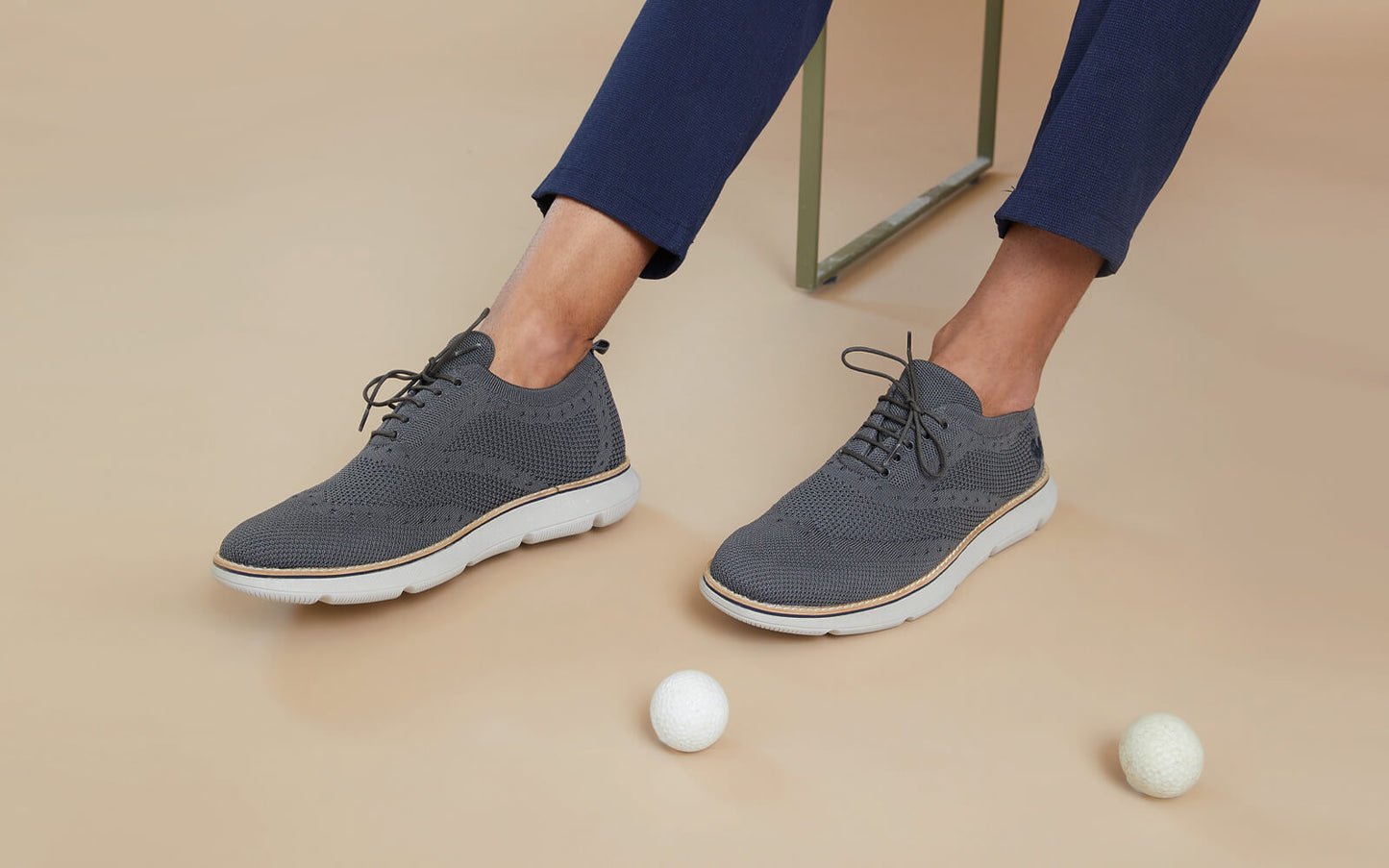 Dress Sneakers : Grey by My Store
