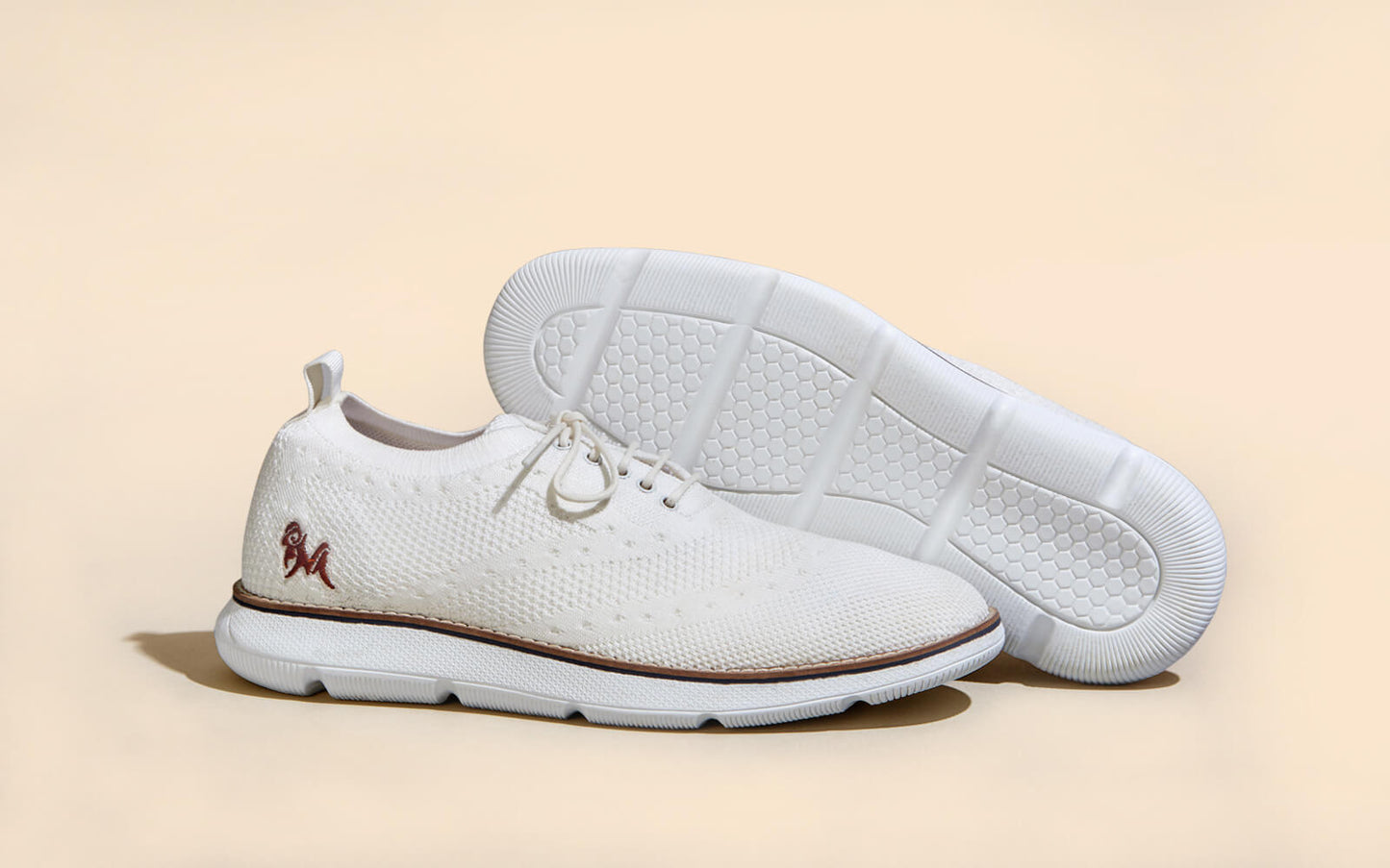 Dress Sneakers : White by My Store