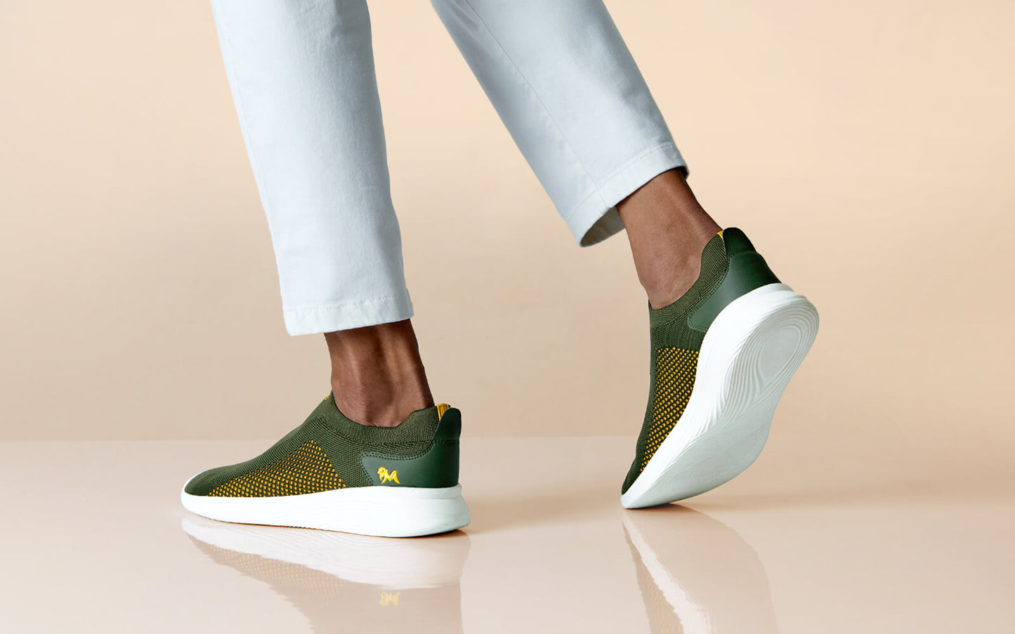 Everyday Basic Slip Ons : Citrus Olive by My Store