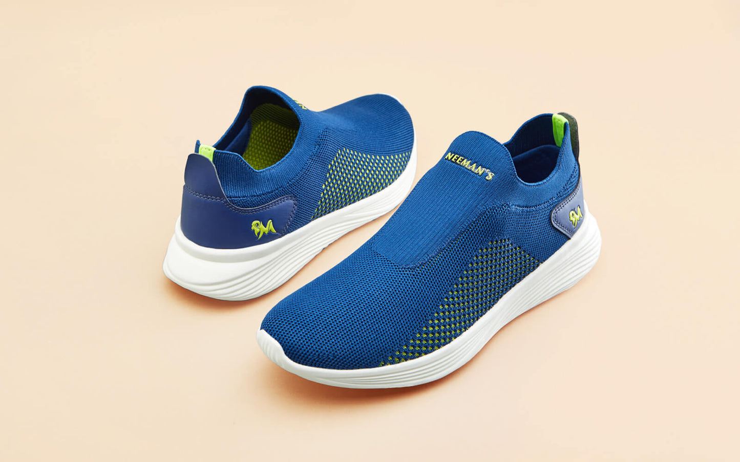 Everyday Basic Slip Ons : Neon Navy by My Store