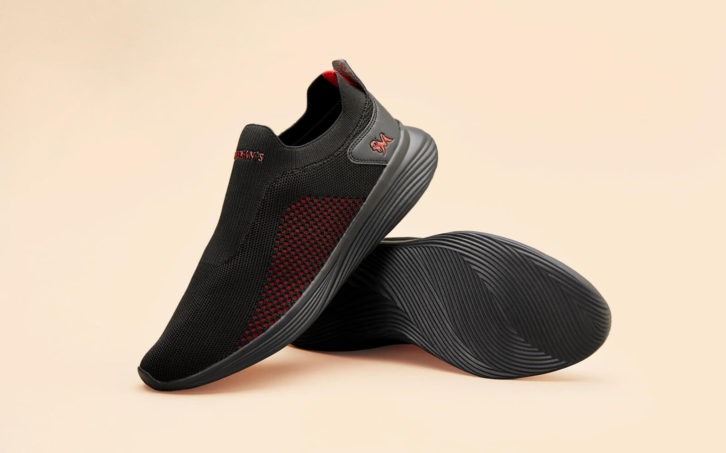Everyday Basic Slip Ons : Striking Lava by My Store