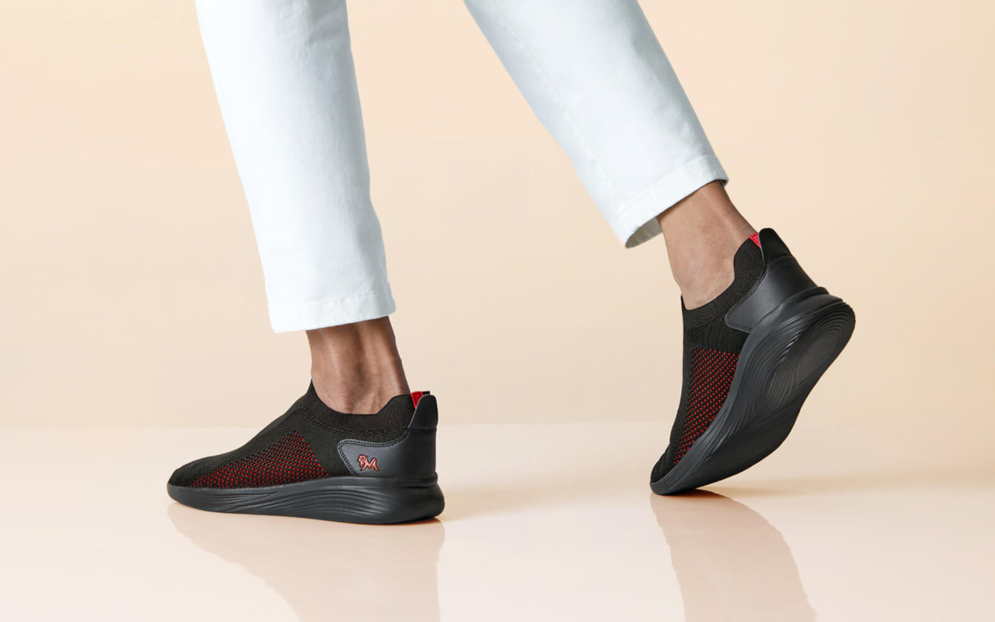 Everyday Basic Slip Ons : Striking Lava by My Store