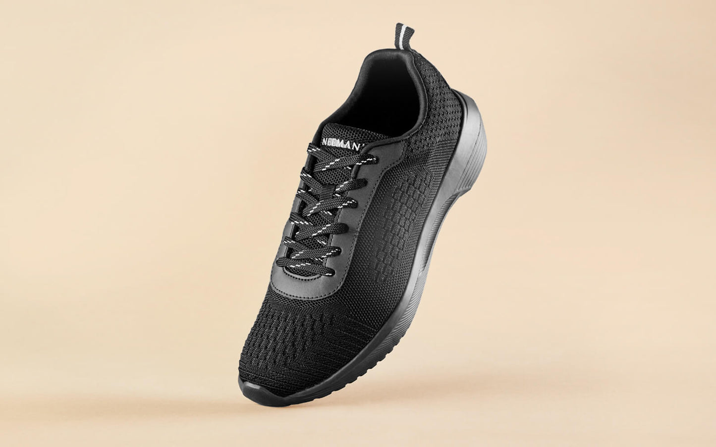 Everyday Basic Sneakers – Electric Black | Sleek, Comfortable Black Sneakers for Daily Wear by My Store