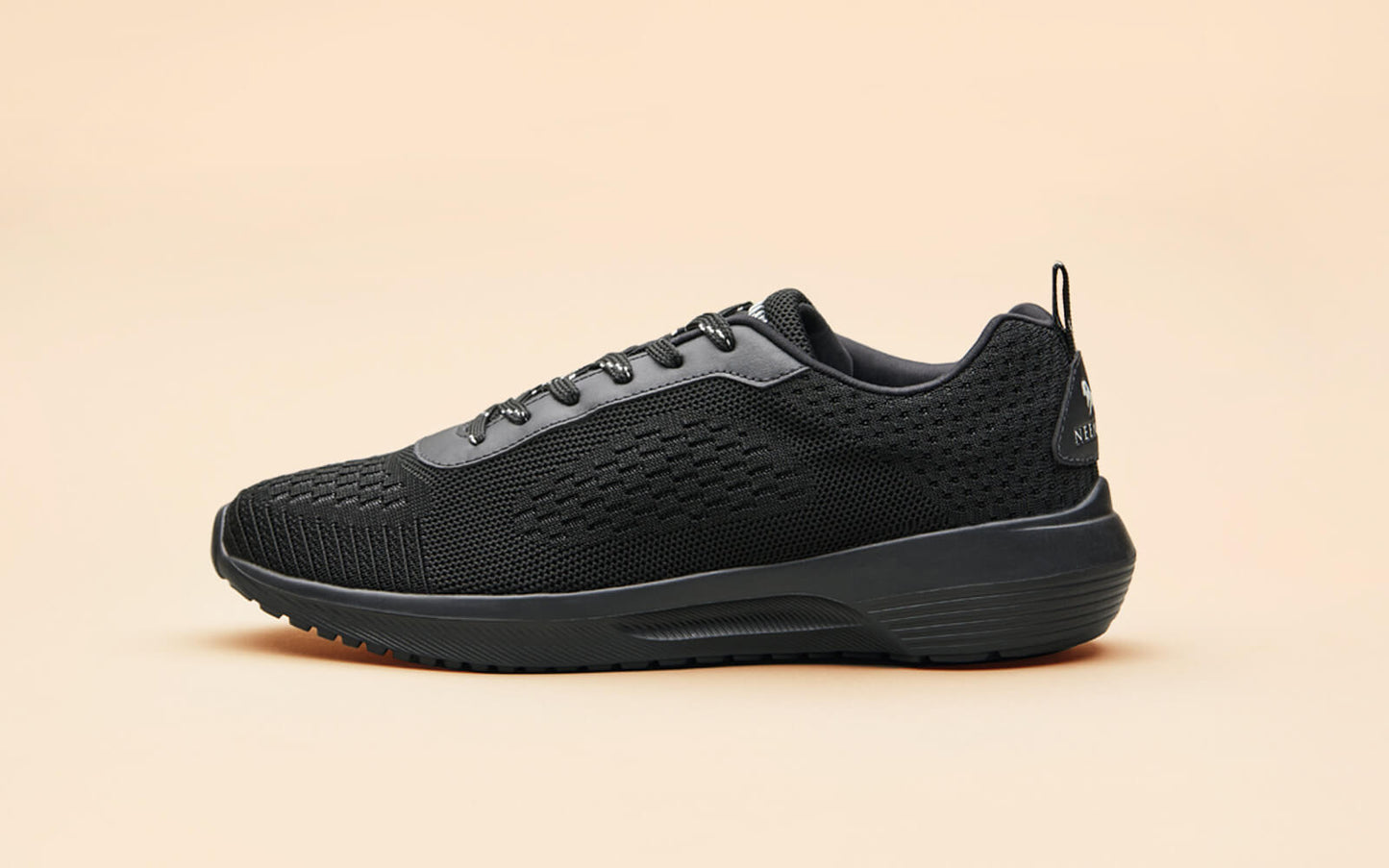 Everyday Basic Sneakers – Electric Black | Sleek, Comfortable Black Sneakers for Daily Wear by My Store