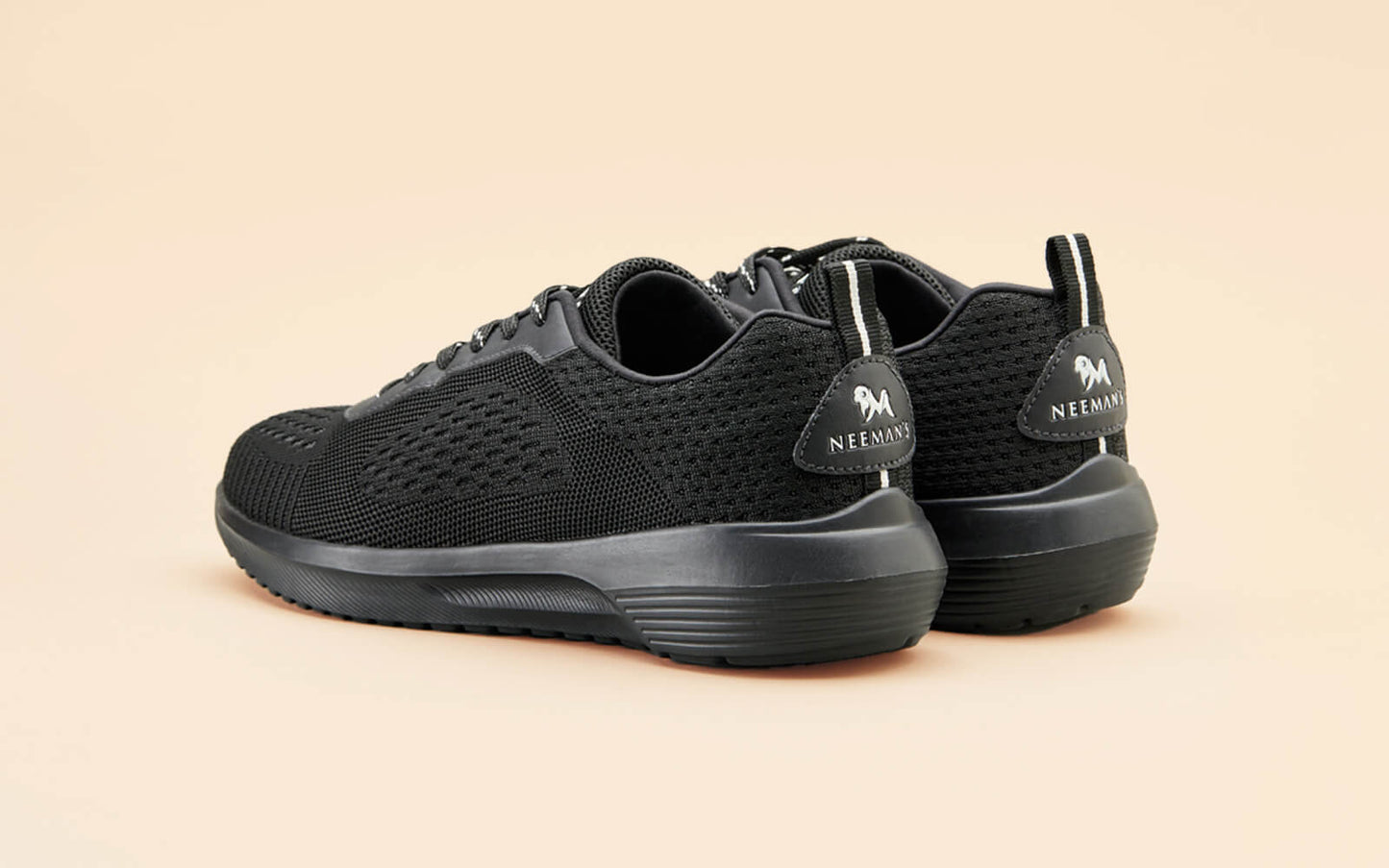 Everyday Basic Sneakers – Electric Black | Sleek, Comfortable Black Sneakers for Daily Wear by My Store