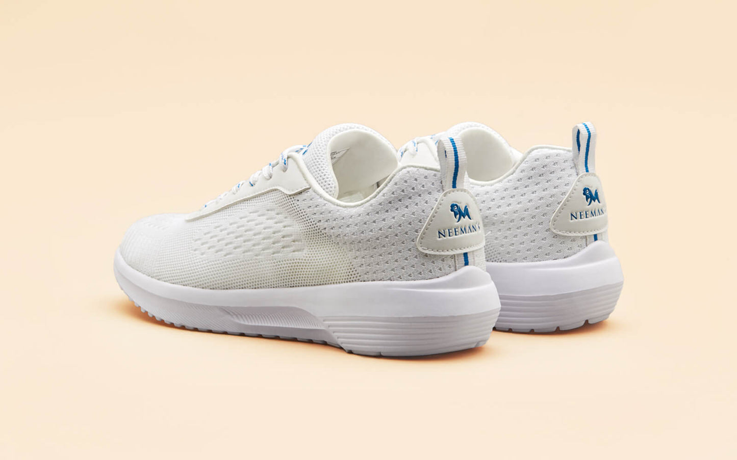 Everyday Basic Sneakers – Powder White | Lightweight, Minimalist Sneakers for Daily Wear