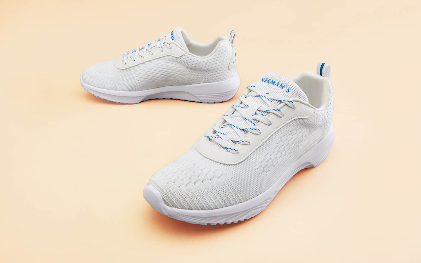 Everyday Basic Sneakers – Powder White | Lightweight, Minimalist Sneakers for Daily Wear