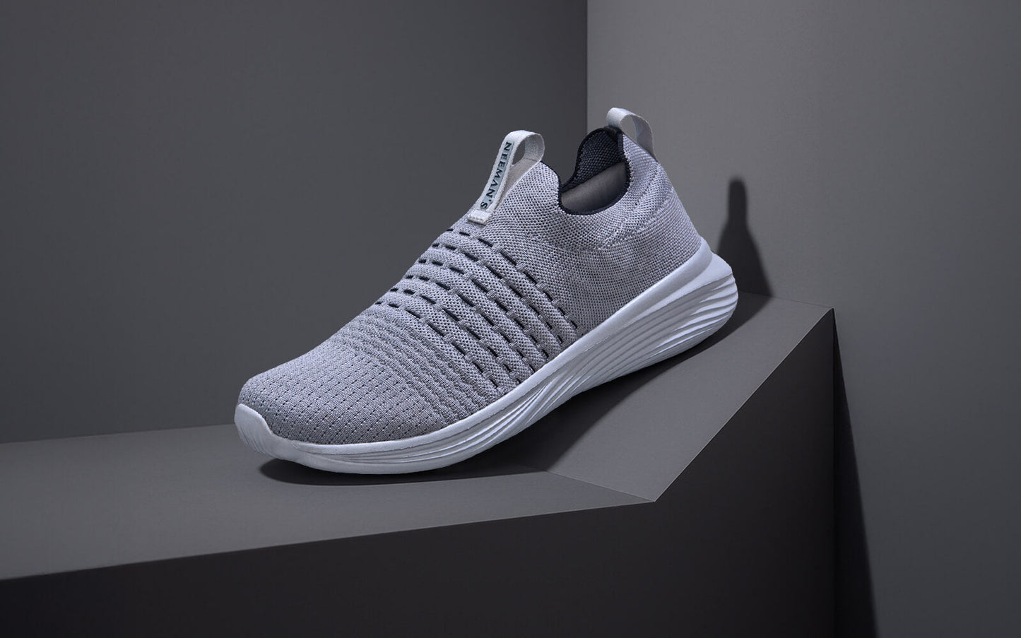 Everyday Glide Slip Ons : Grey by My Store