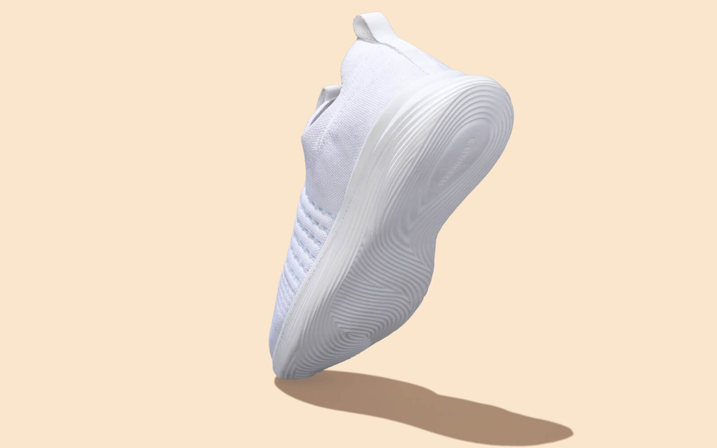 Everyday Glide Slip Ons : White by My Store