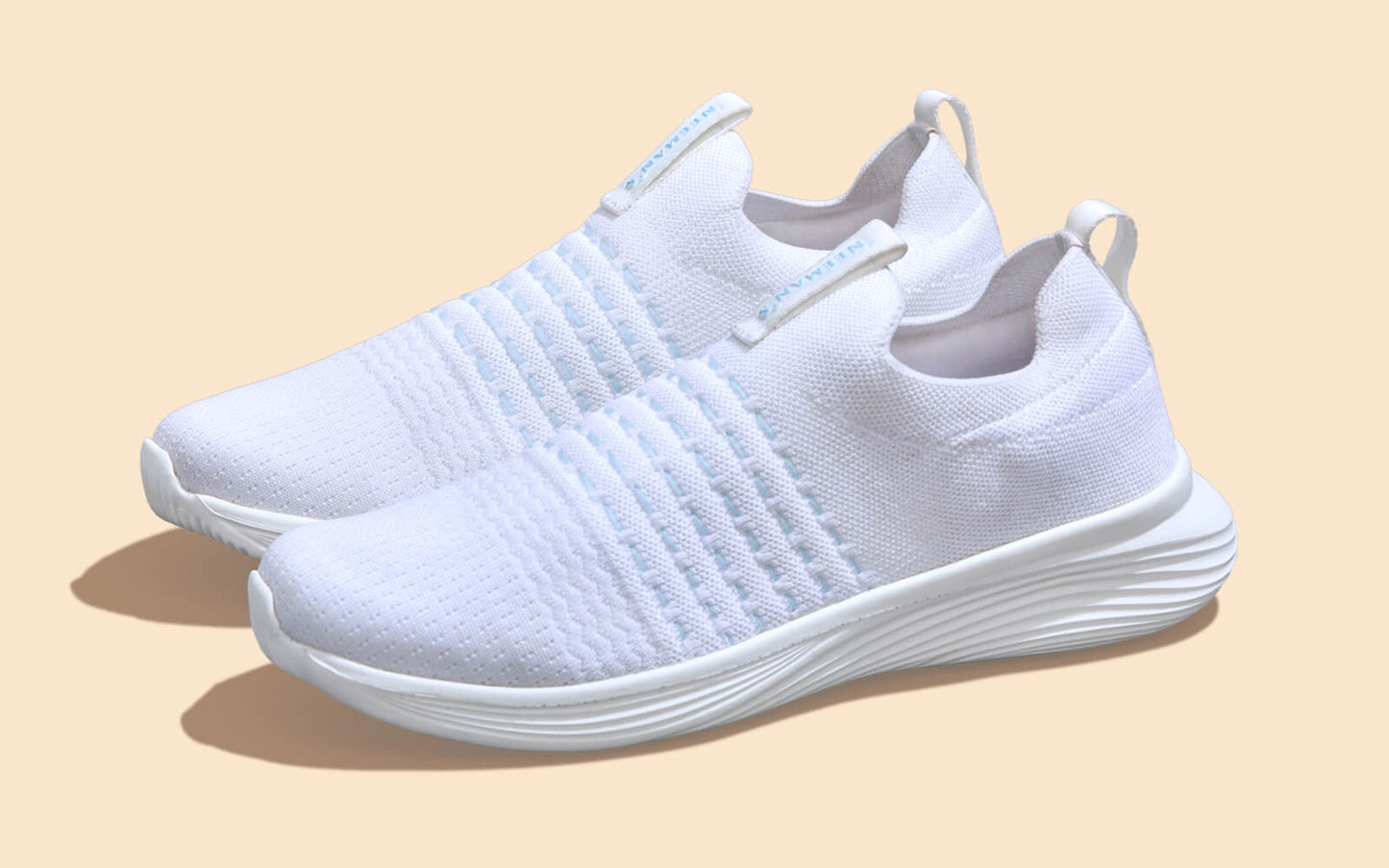 Everyday Glide Slip Ons : White by My Store