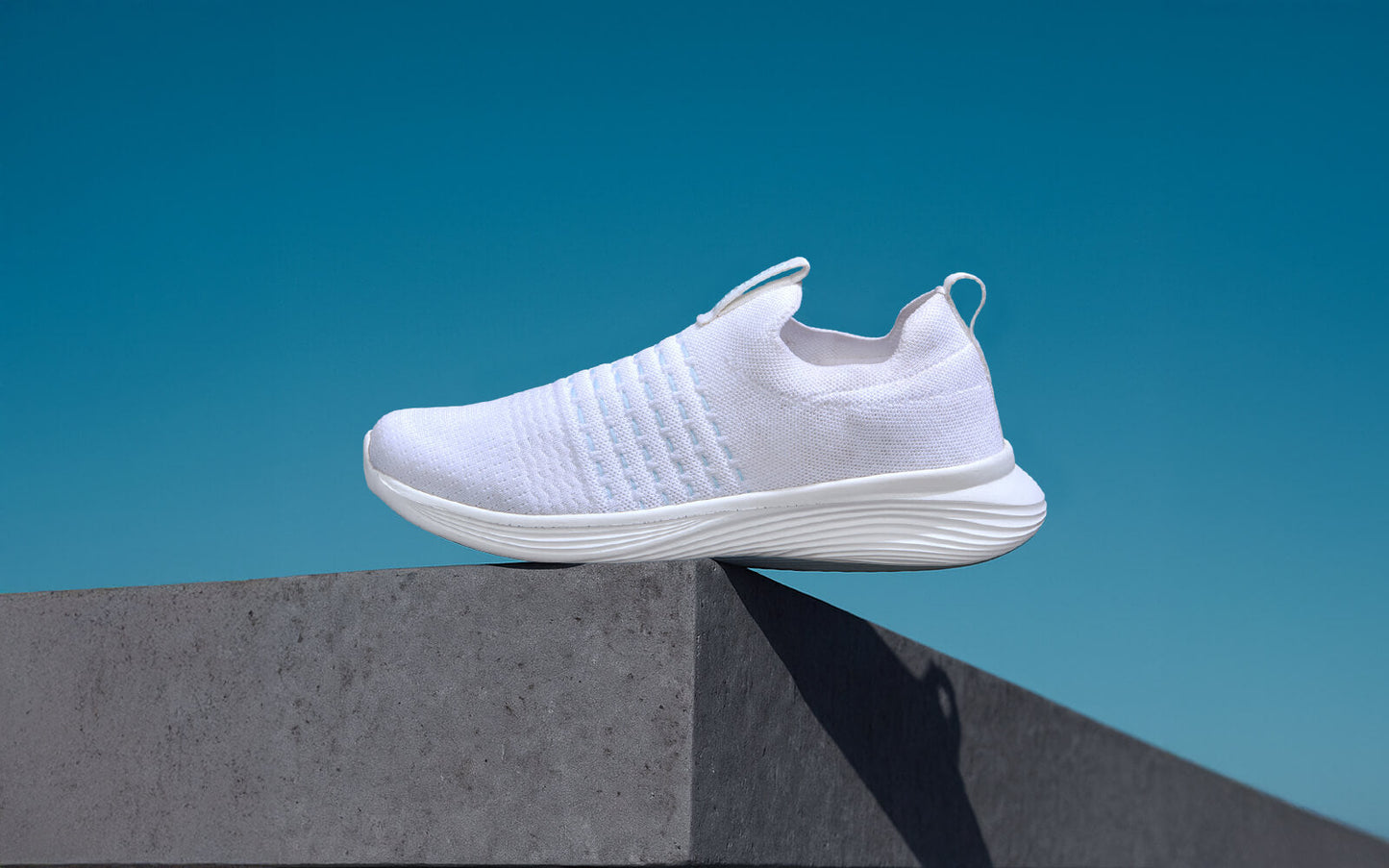 Everyday Glide Slip Ons : White by My Store