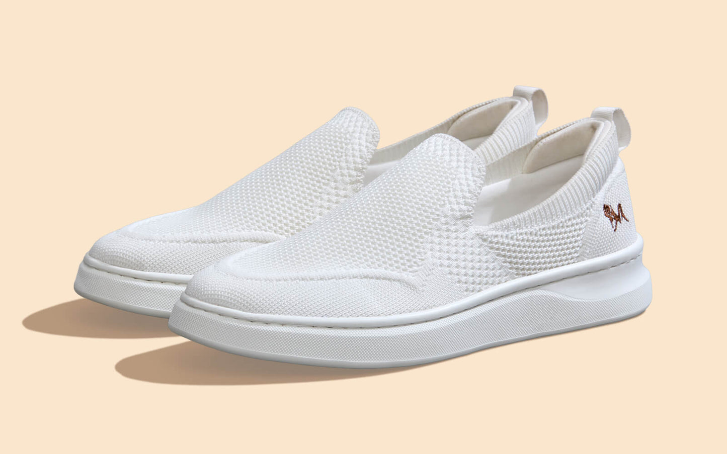 Elevate Slip Ons : White by My Store