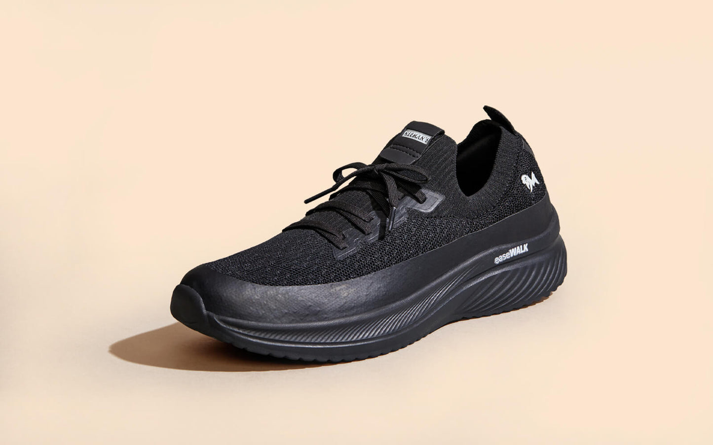 Ease Walk Sneakers : Black by My Store