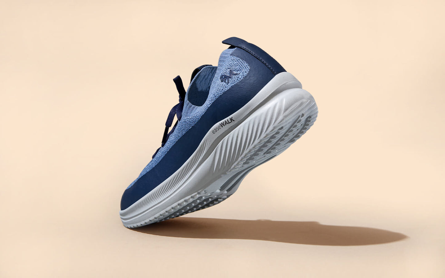 Ease Walk Sneakers : Blue by My Store