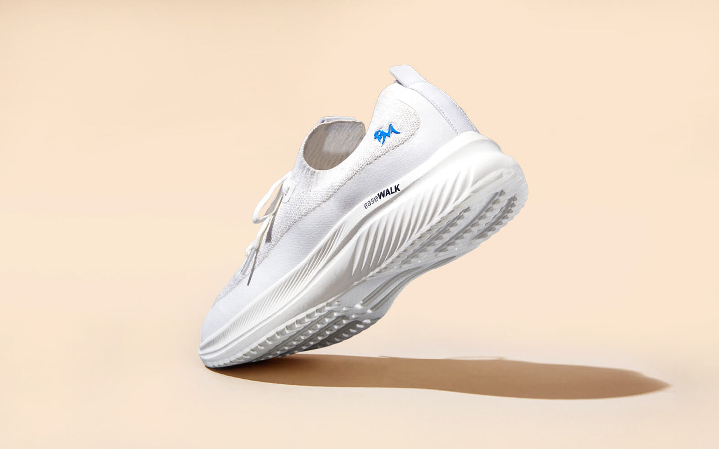 Ease Walk Sneakers : White by My Store
