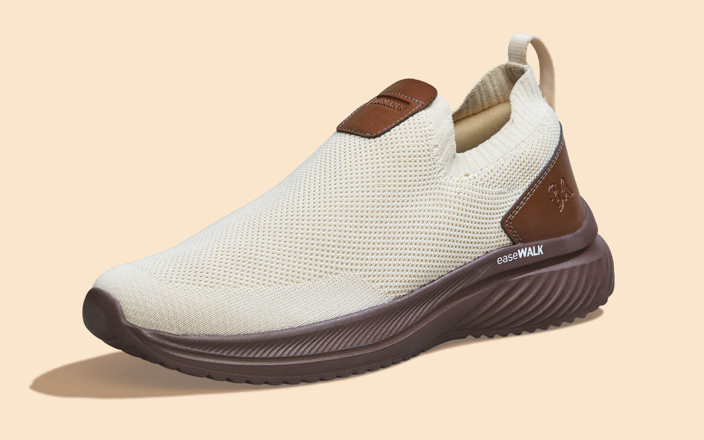 Ease Walk Neo : Ivory Brown by My Store