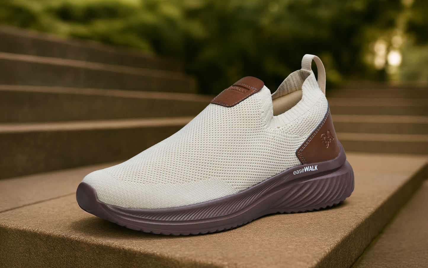 Ease Walk Neo : Ivory Brown by My Store