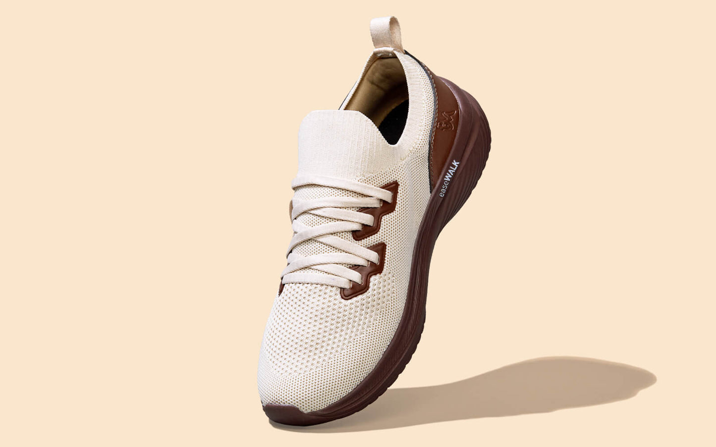 Ease Walk Snug : Ivory Brown by My Store