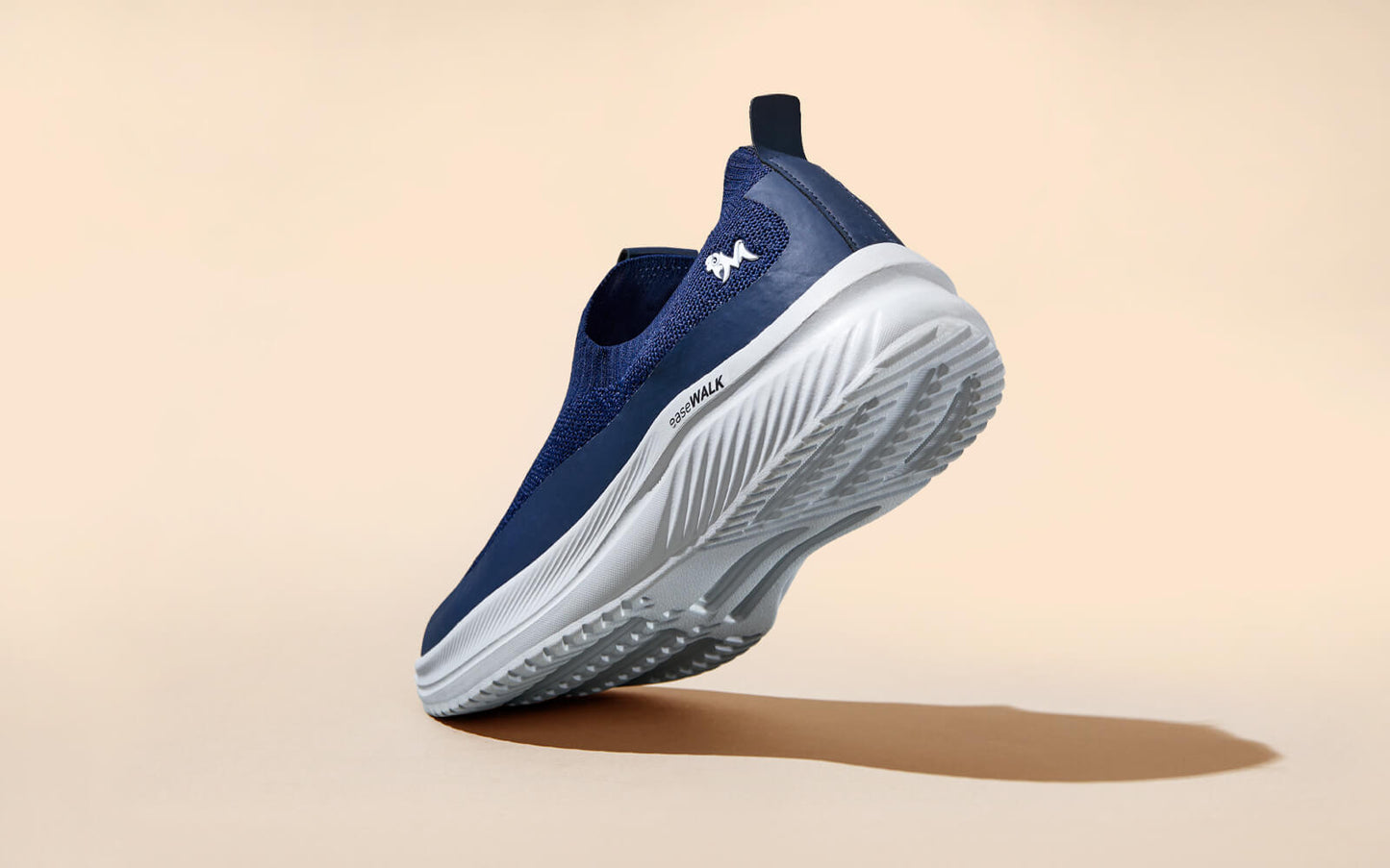 Ease Walk Slip Ons : Blue by My Store
