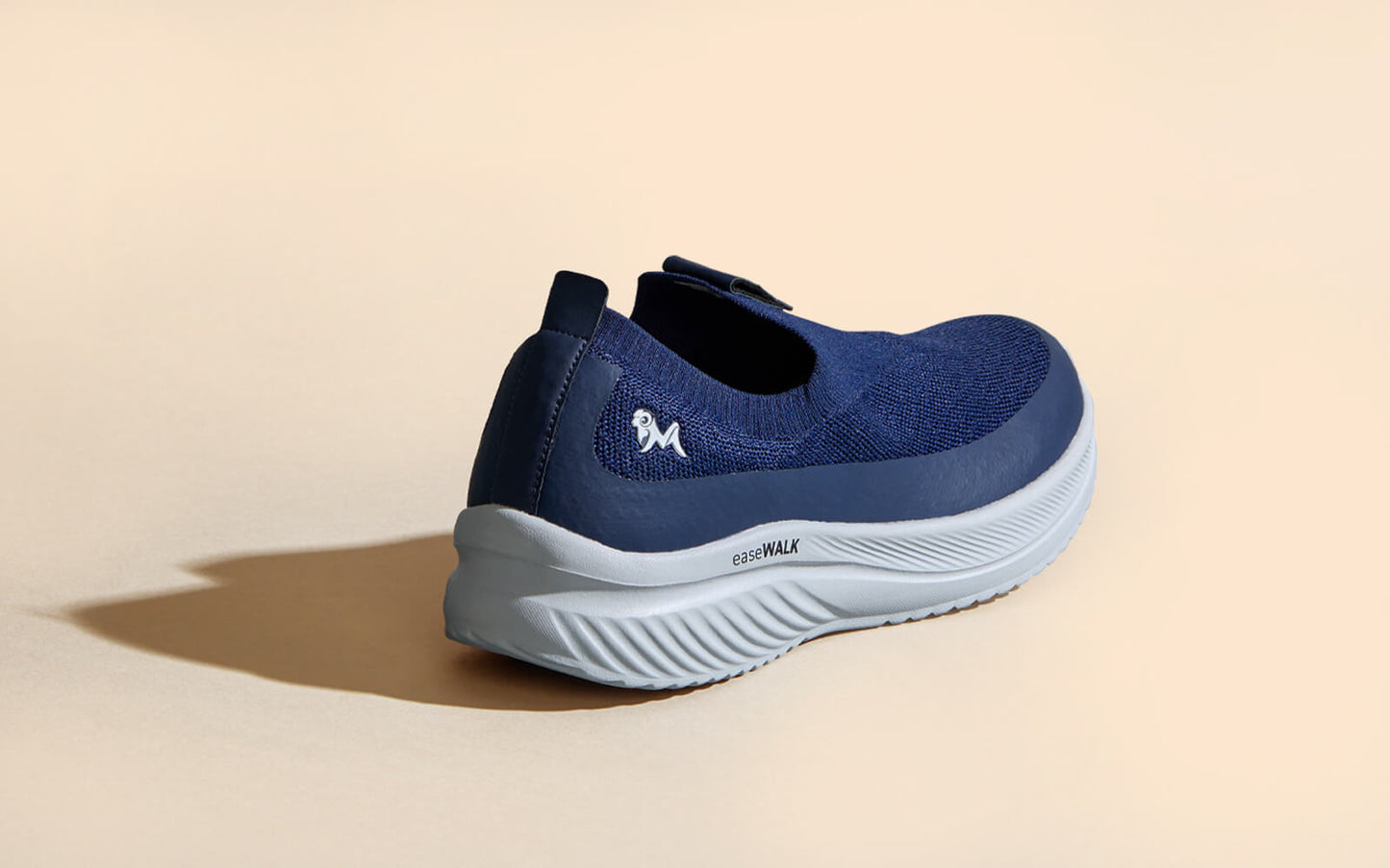 Ease Walk Slip Ons : Blue by My Store