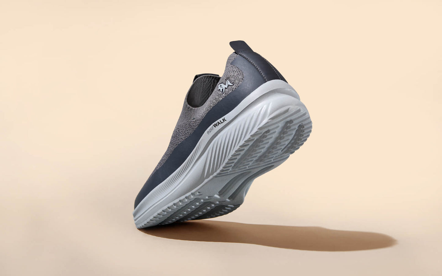 Ease Walk Slip Ons : Grey by My Store
