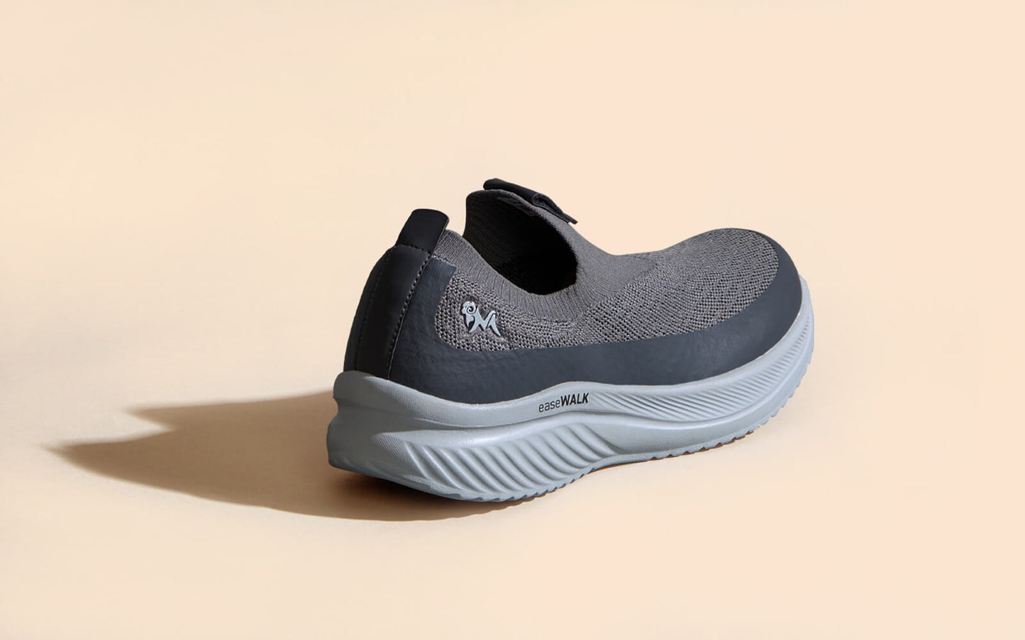 Ease Walk Slip Ons : Grey by My Store