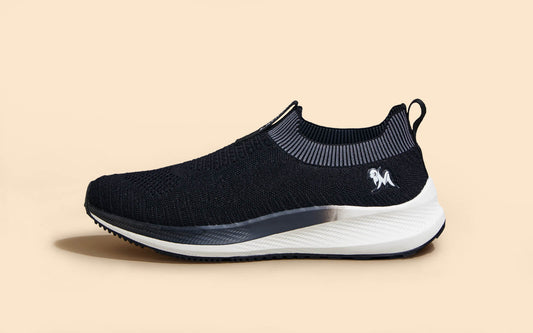Grip Fit Slip-Ons – Black | Sleek, Supportive Slip-On Shoes for Everyday Comfort by My Store