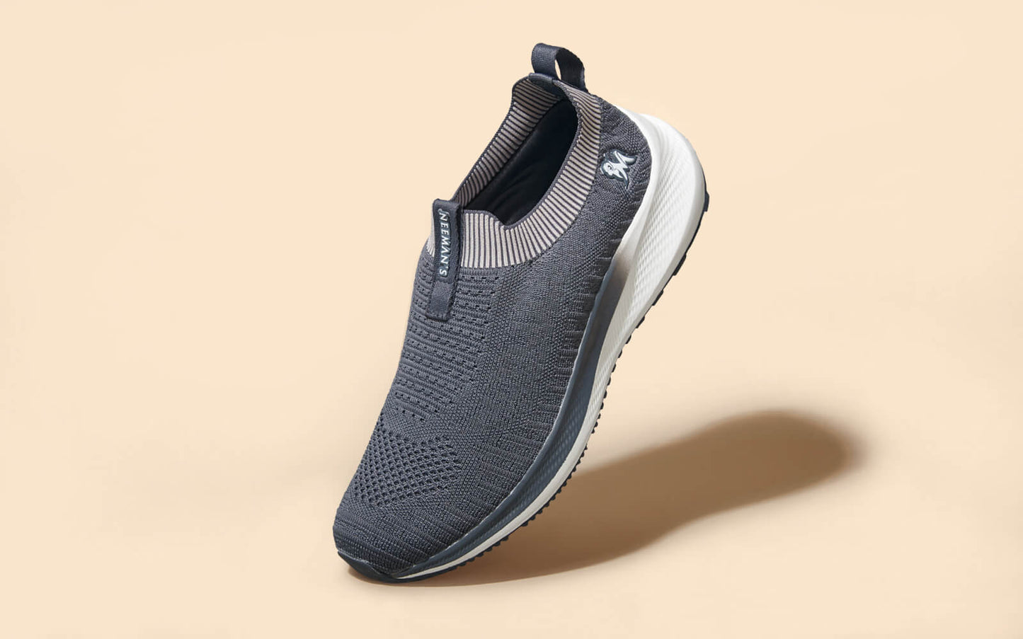 Grip Fit Slip-Ons – Grey | Comfortable Grey Slip-On Shoes for Everyday Wear by My Store