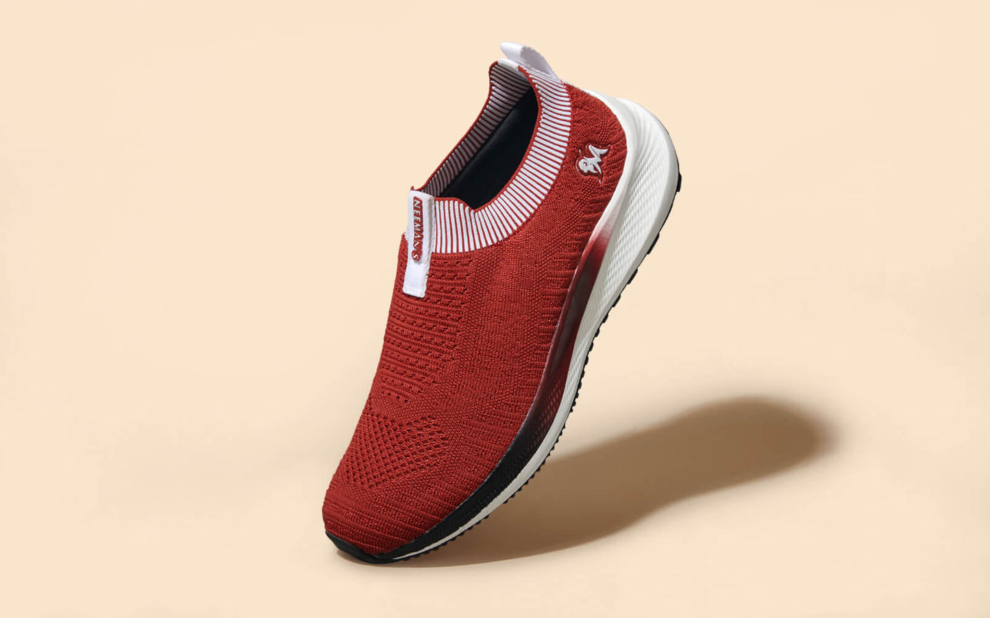 Grip Fit Slip Ons : Maroon by My Store