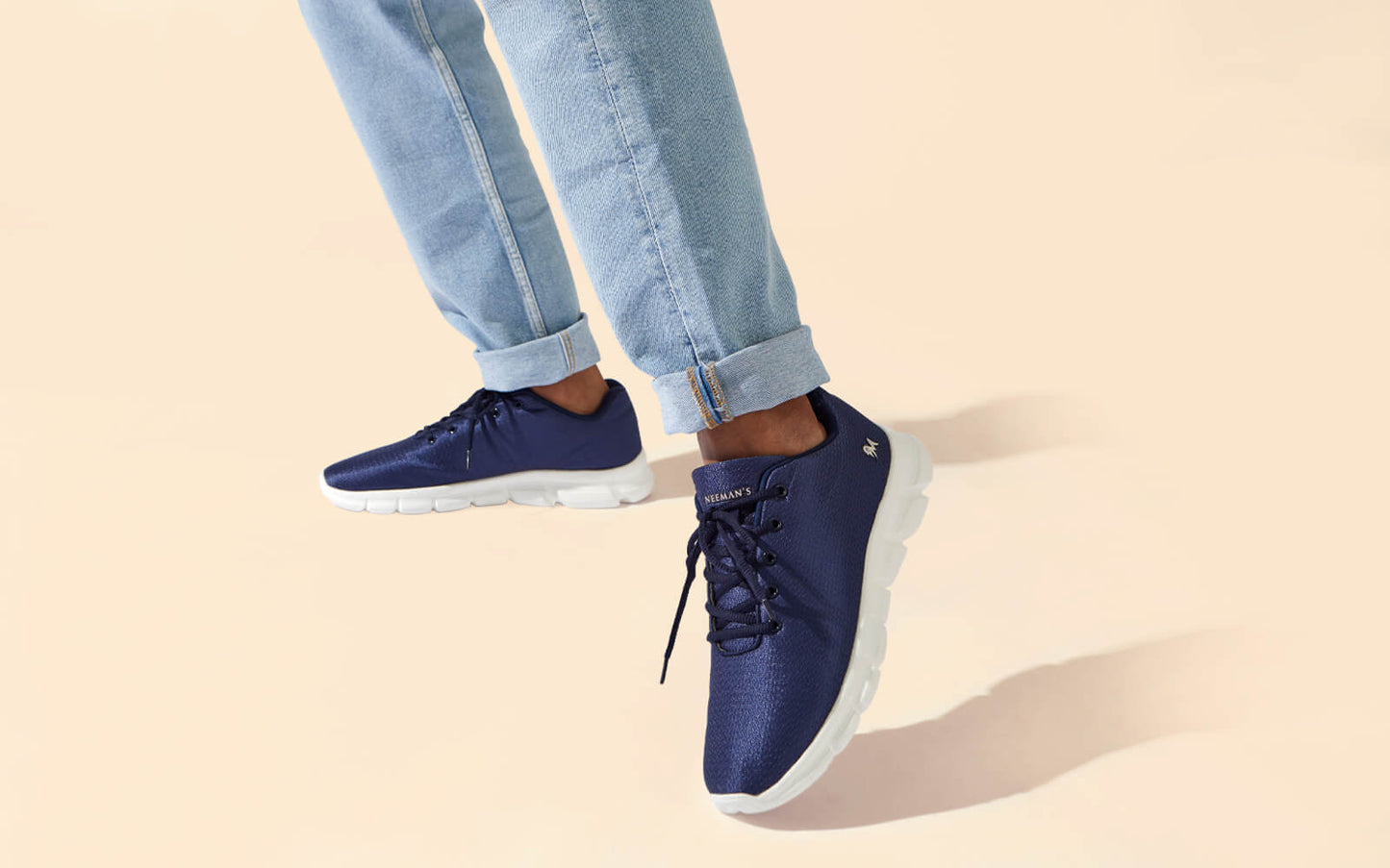 Glossy Groove Sneakers : Blue by My Store