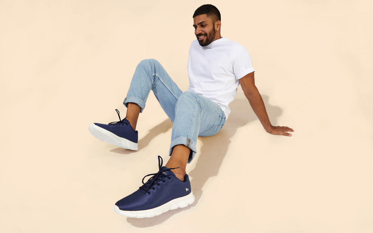 Glossy Groove Sneakers : Blue by My Store