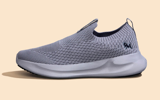 Knit Trainers For Men : Grey by My Store