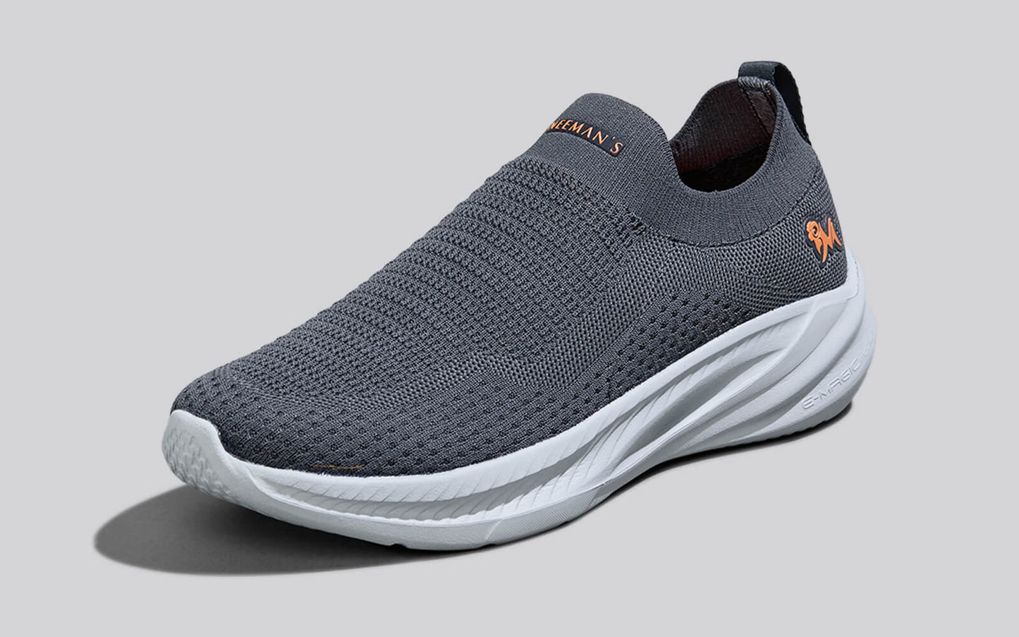 Max Cushy Slip Ons : Grey by My Store